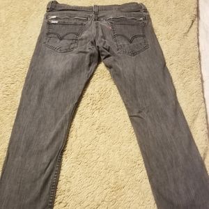 Levi's 511 grey skinny Jean's 32x32